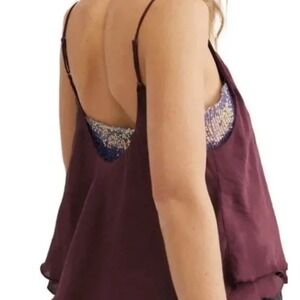 Free People Purple Tank Top